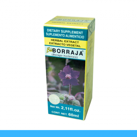 EXTCTO.V. BIOBORRAJA® HOJAS DE BORRAJA CJA.FCO.60ml Clave:3962
