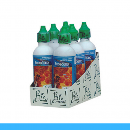 EXTCTO.V. BIOVERDE® PROPOLEO SIXPACK 6x60ml Clave:4022