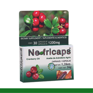 CAPS.B. NEFRICAPS® AC. ARANDANO AGRIO CJA.30pz Clave:2175