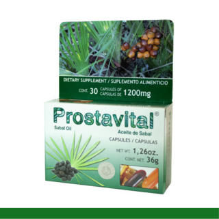 CAPS.B. PROSTAVITAL® BAYAS DE SABAL CJA.30pz Clave:2176