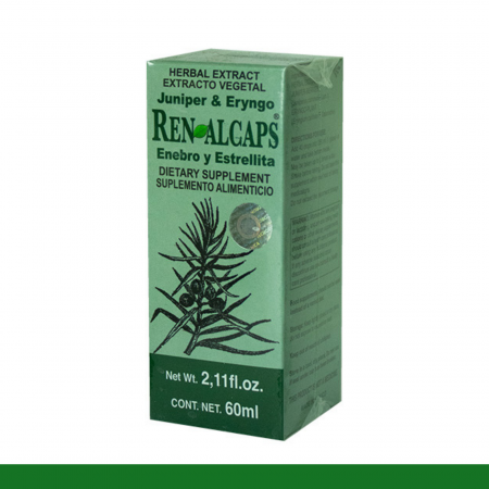 EXTCTO.V. RENALCAPS® ENEBRO Y ESTRELLITA CJA.FCO.60ml Clave:3706