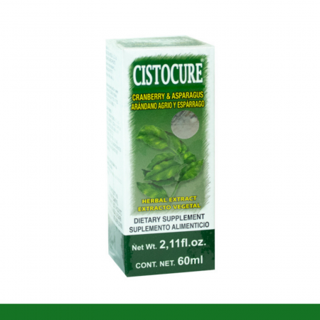 EXTCTO.V. CISTOCURE® ARANDANO AGRIO Y ESPARRAGO CJA.FCO.60ml Clave:3938
